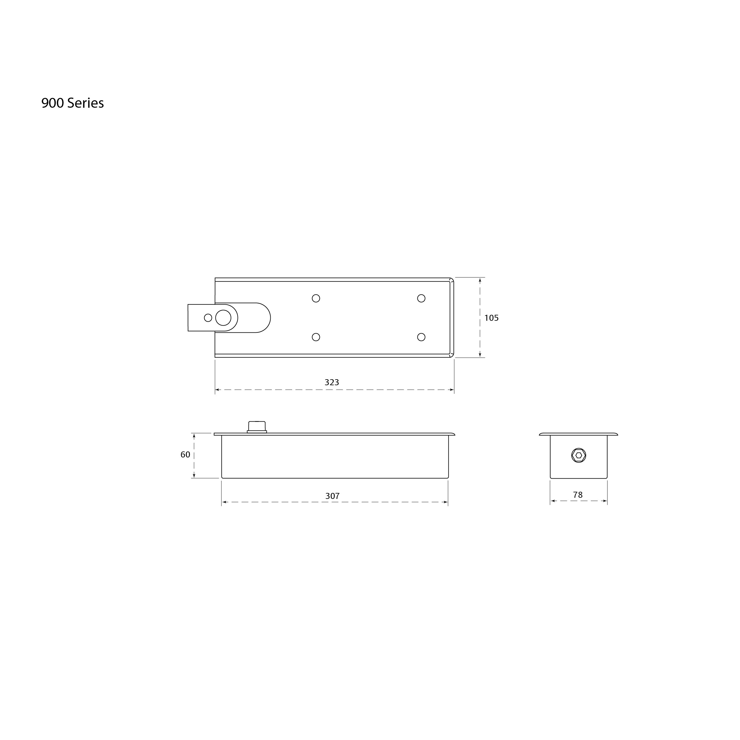 Exidor 993 Variable Size EN1-6 Hold Open 90° /120° Floor Spring | ASSA ...